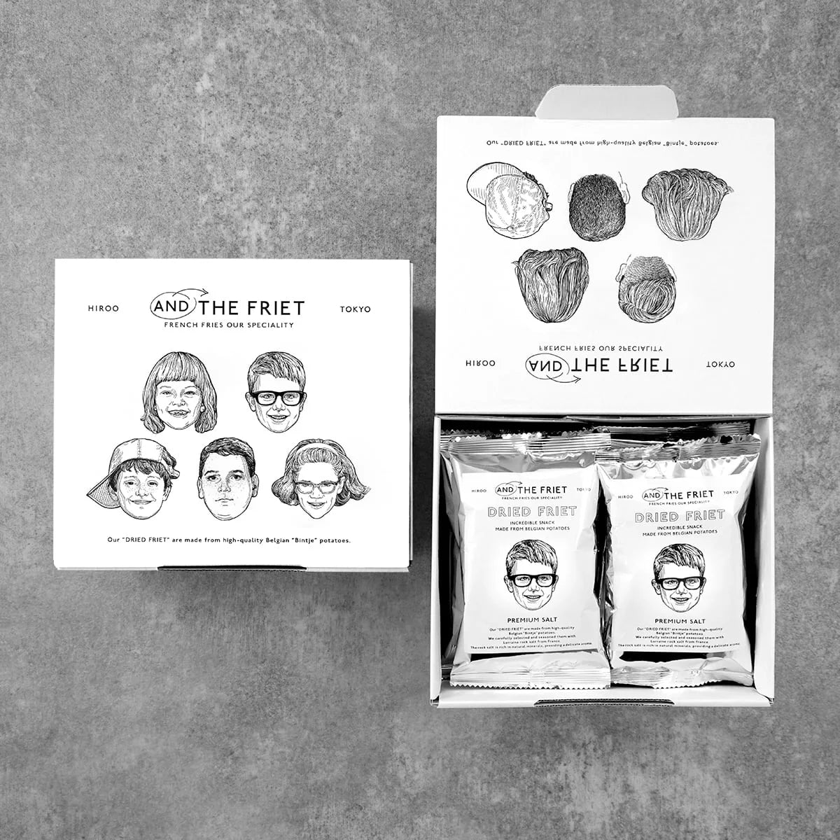 AND THE FRIET MINI 10-PACK GIFT BOX