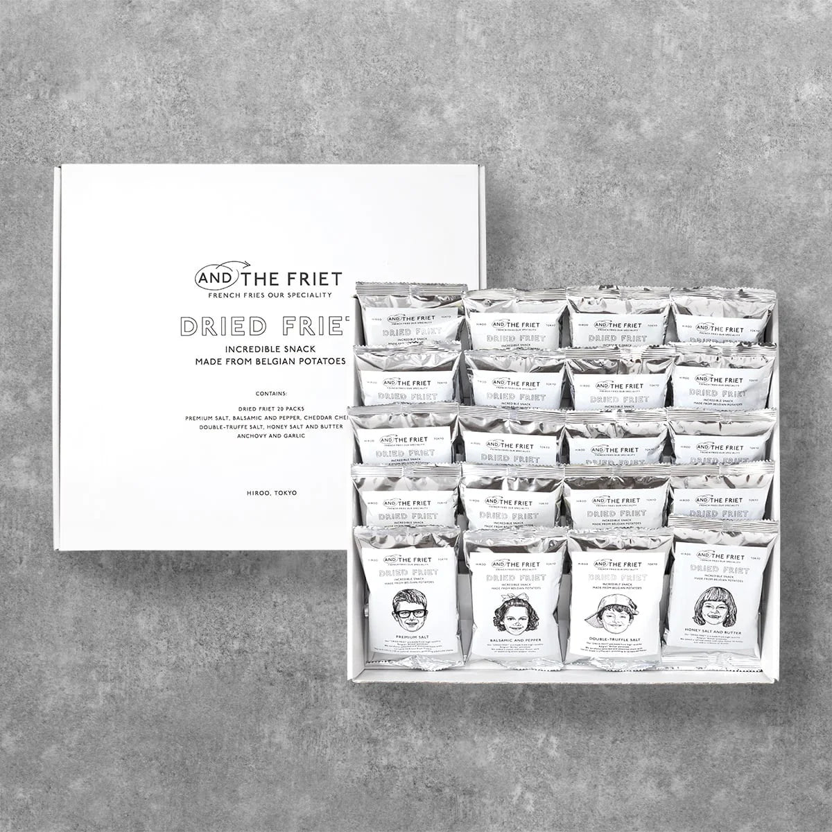 AND THE FRIET MINI 20-PACK GIFT BOX