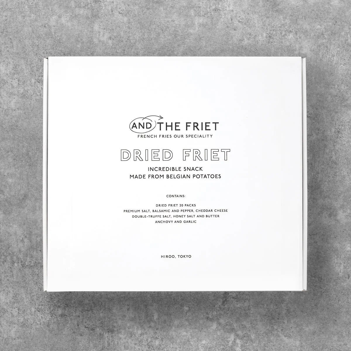 AND THE FRIET MINI 20-PACK GIFT BOX