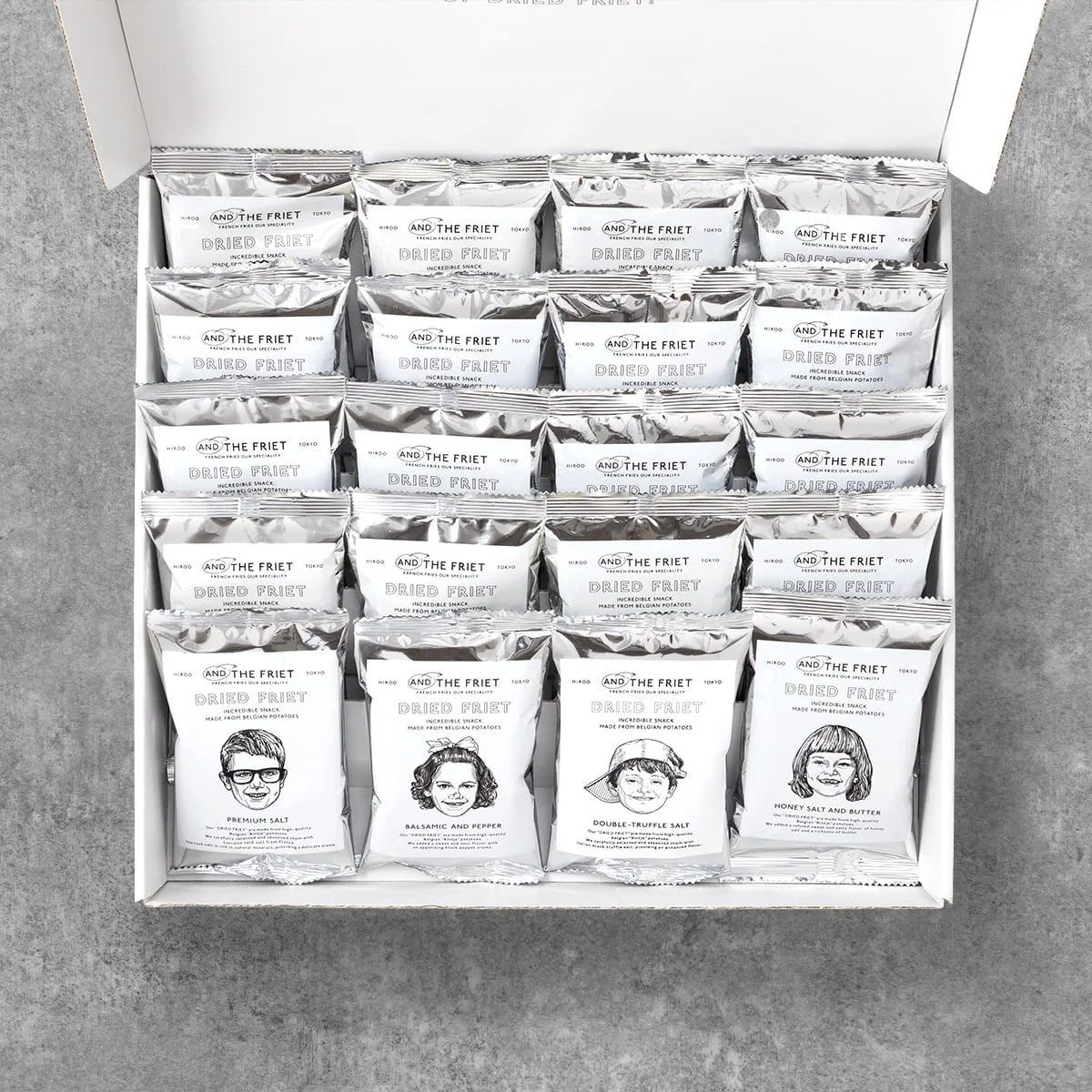 AND THE FRIET MINI 20-PACK GIFT BOX