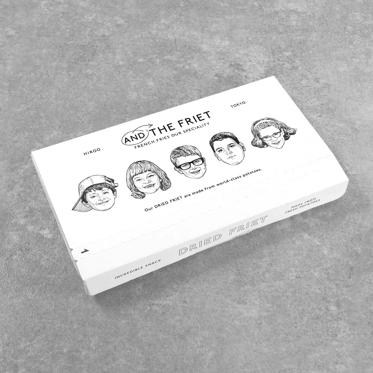AND THE FRIET 3 PIECES ENVELOPE BOX