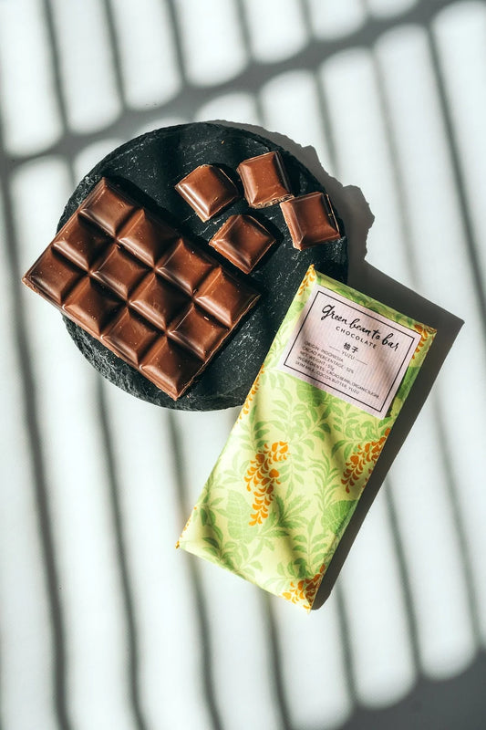 green bean to bar Chocolate Bar - Grapefruit