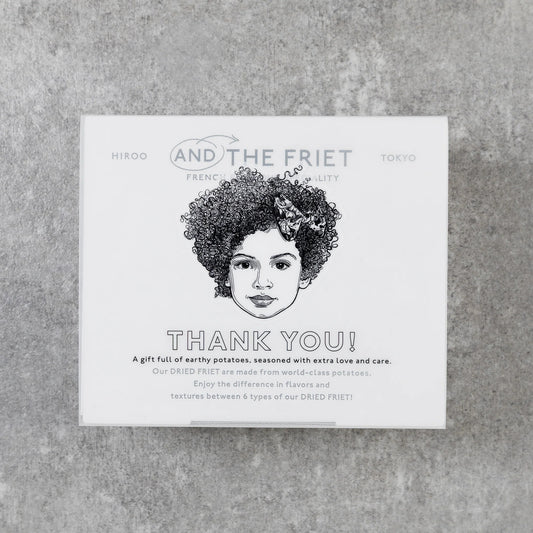 AND THE FRIET Thank You: Mini 6-Pack Gift Box