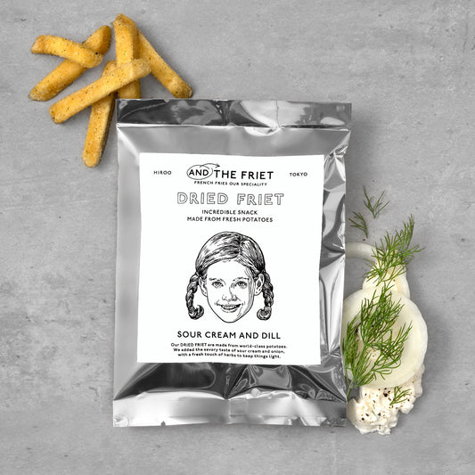 AND THE FRIET 3-PACK SOUR CREAM AND DILL GIFT BAG