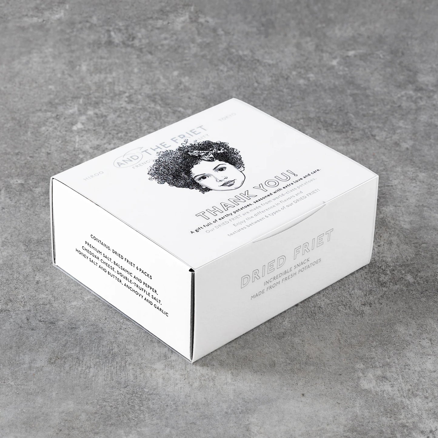 AND THE FRIET Thank You: Mini 6-Pack Gift Box