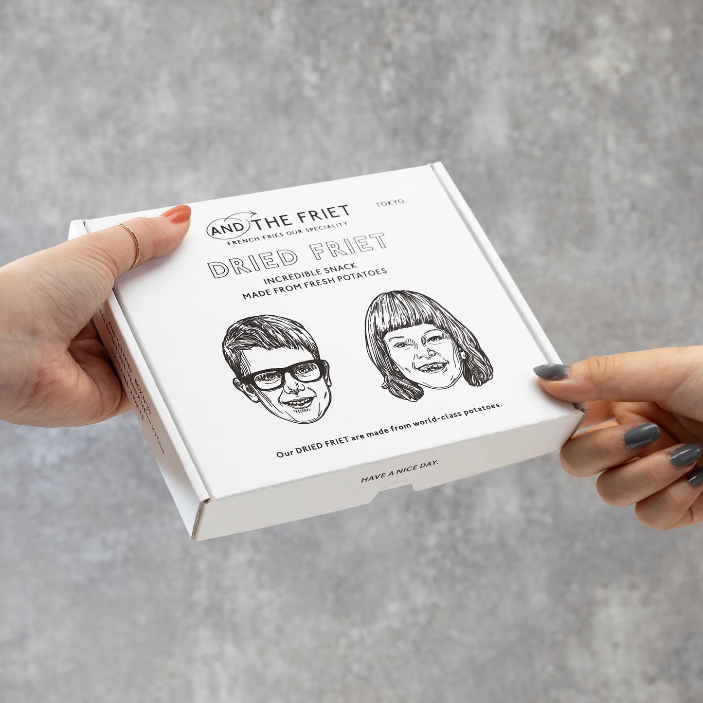 AND THE FRIET Set of 10 Boxes: MINI 2-PACK GIFT BOX