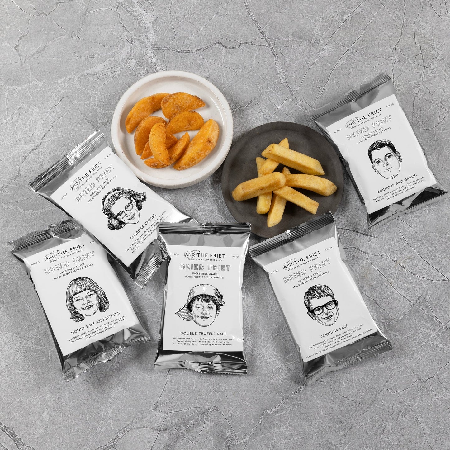 AND THE FRIET MINI 5-PACK GIFT BOX