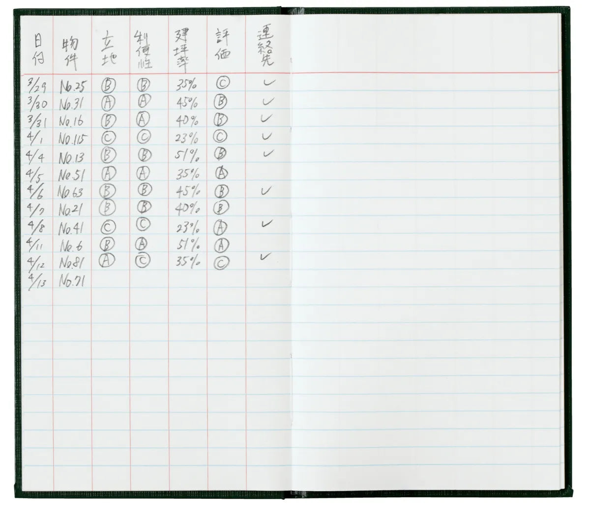 Kokuyo Field Notebook - Level Book