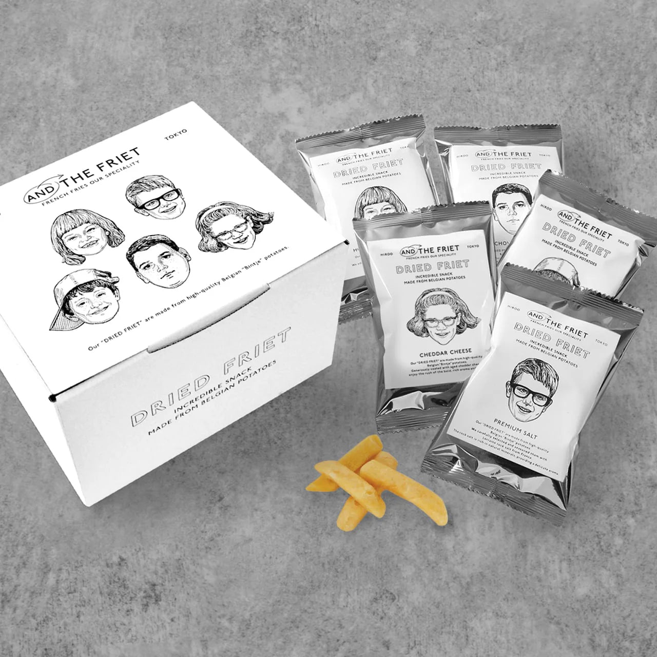 AND THE FRIET MINI 10-PACK GIFT BOX