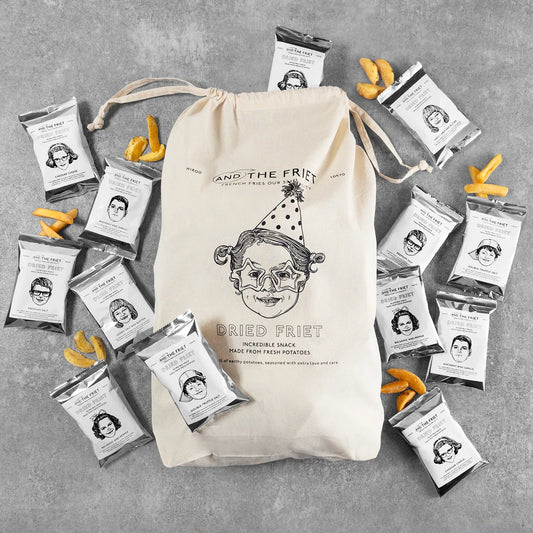 AND THE FRIET Set of 60 Bags: PARTY BUCKET BAG