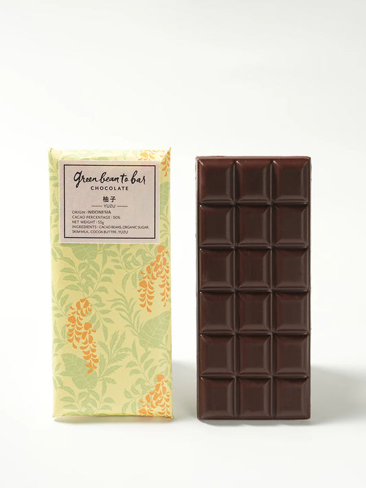 green bean to bar Chocolate Bar Citron