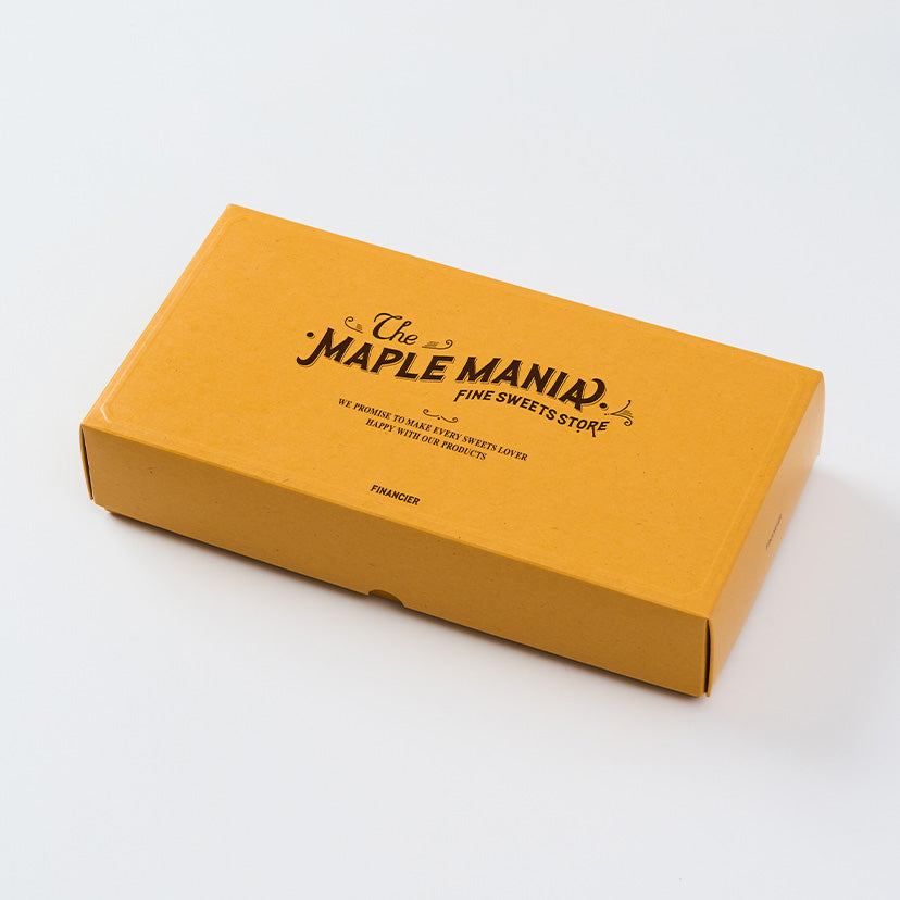 The MAPLE MANIA Maple Financier - 12 pieces