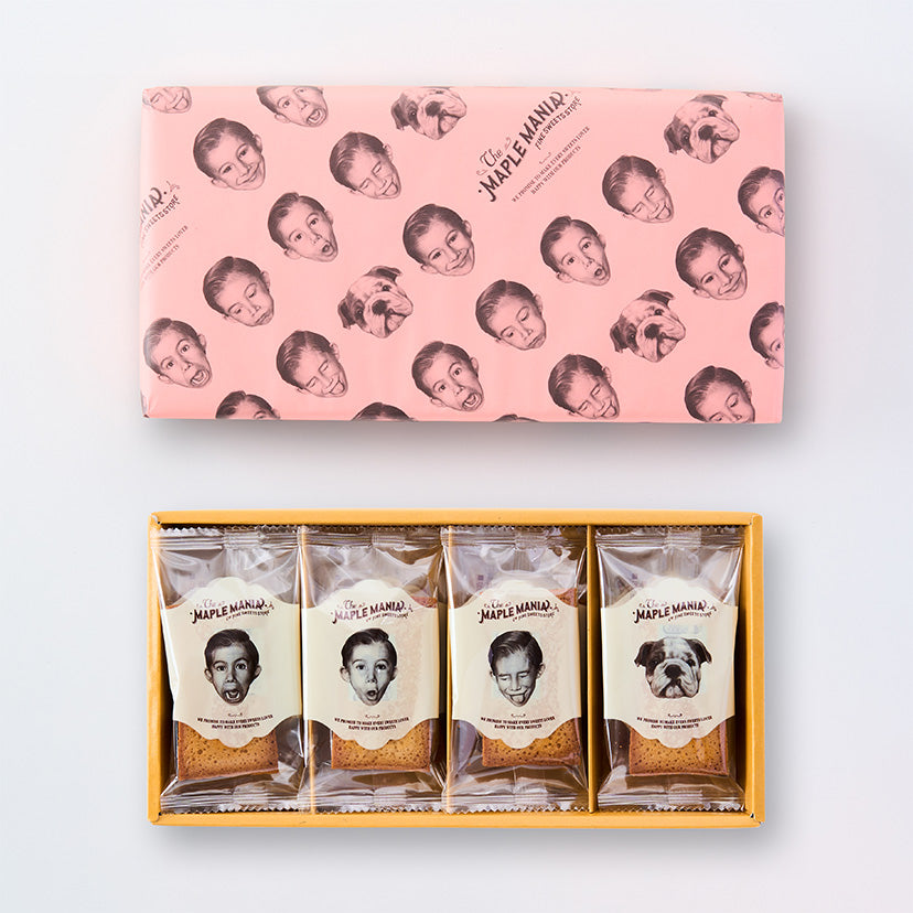 The MAPLE MANIA Maple Financier - 12 pieces