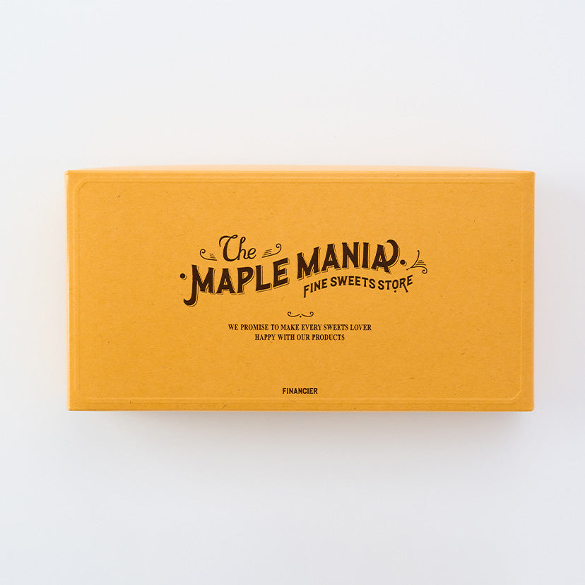 The MAPLE MANIA Maple Financier - 12 pieces