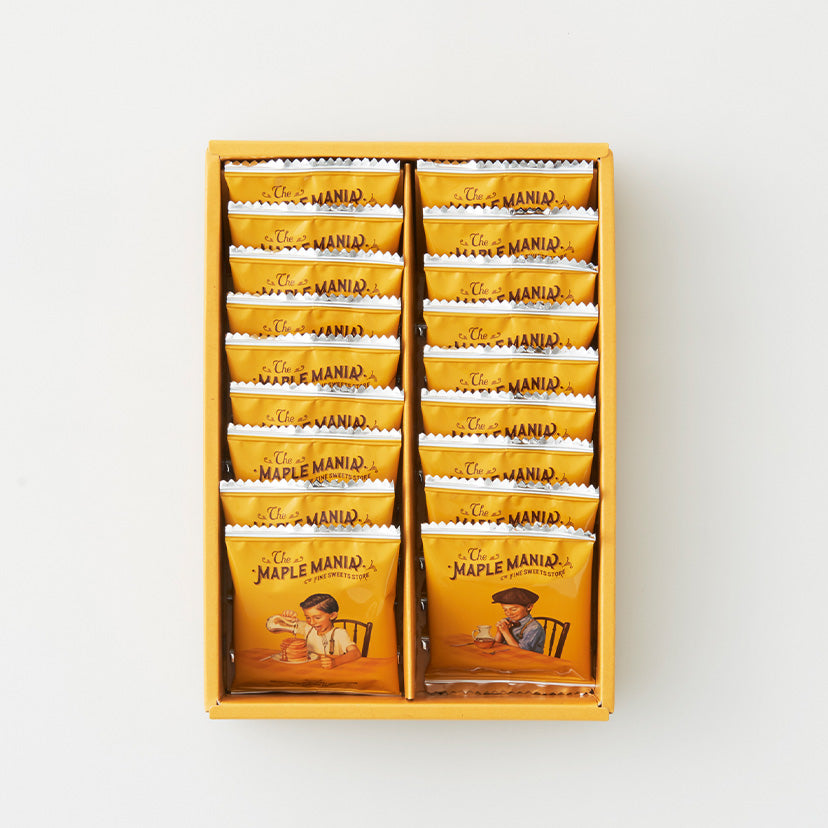 The MAPLE MANIA Maple Butter Cookies - 18 pieces