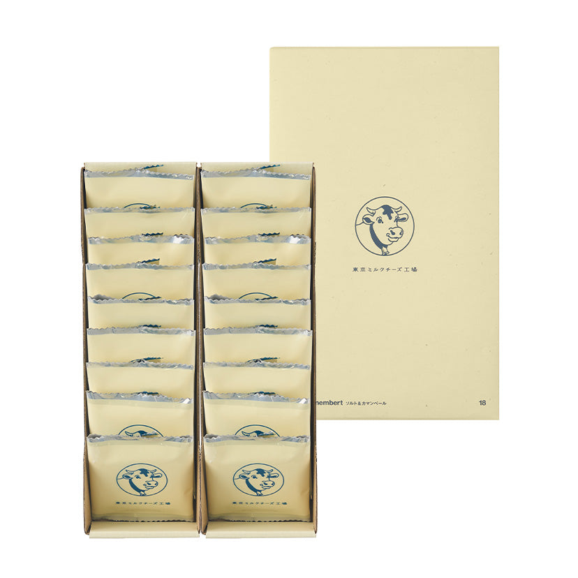 Tokyo Milk Cheese Factory Salt & Camembert Cookies - 18 pieces