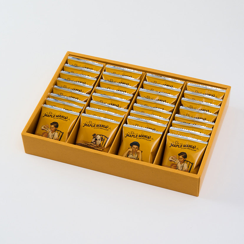 The MAPLE MANIA Maple Butter Cookies - 32 pieces