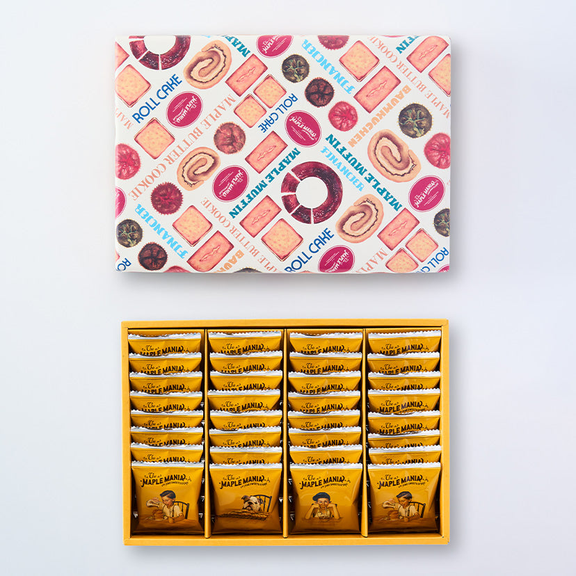 The MAPLE MANIA Maple Butter Cookies - 32 pieces