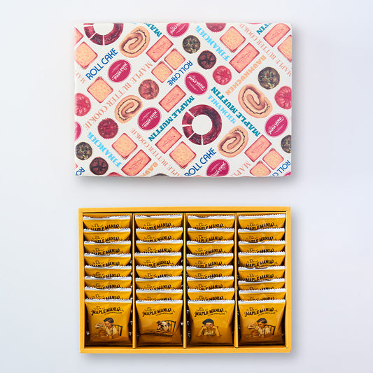 The MAPLE MANIA Maple Butter Cookies - 32 pieces