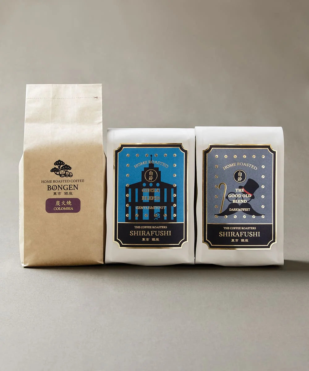 BONGEN Coffee Beans Dark Roast 3 Selections