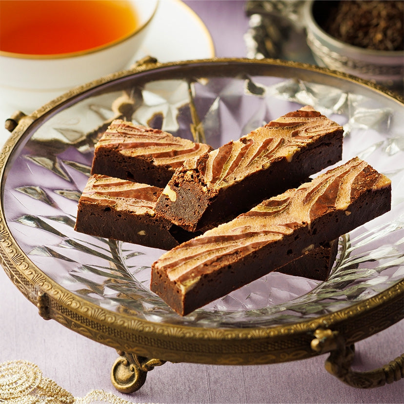 côte cour Earl Grey Brownie - 5 pieces