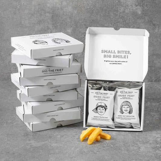 AND THE FRIET Set of 10 Boxes: MINI 2-PACK GIFT BOX