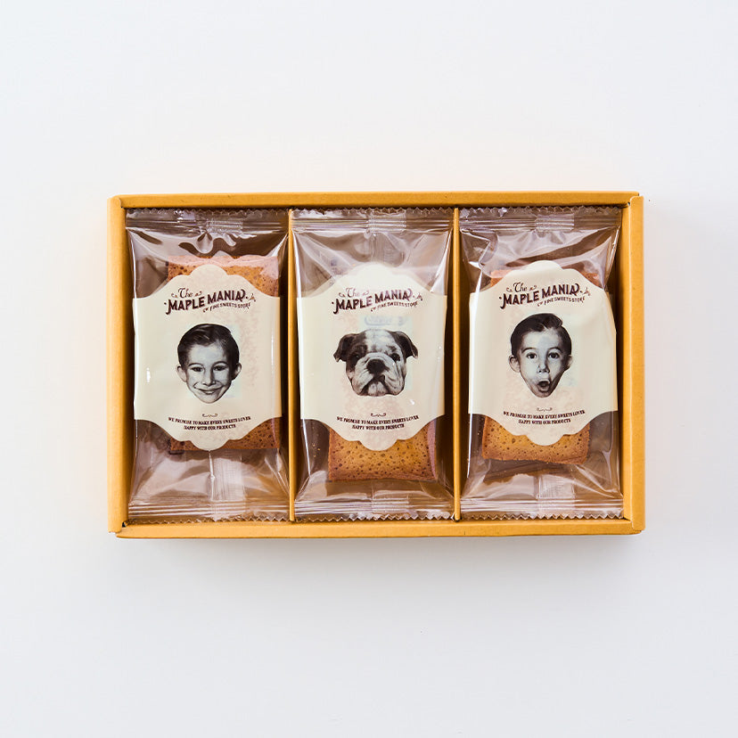 The MAPLE MANIA Maple Financier - 6 pieces