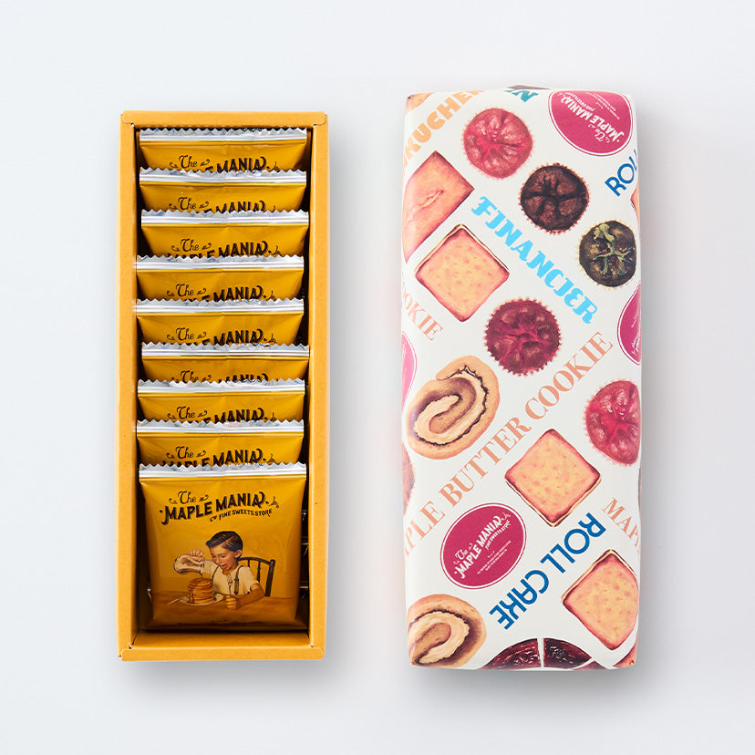 The MAPLE MANIA Maple Butter Cookies - 9 pieces