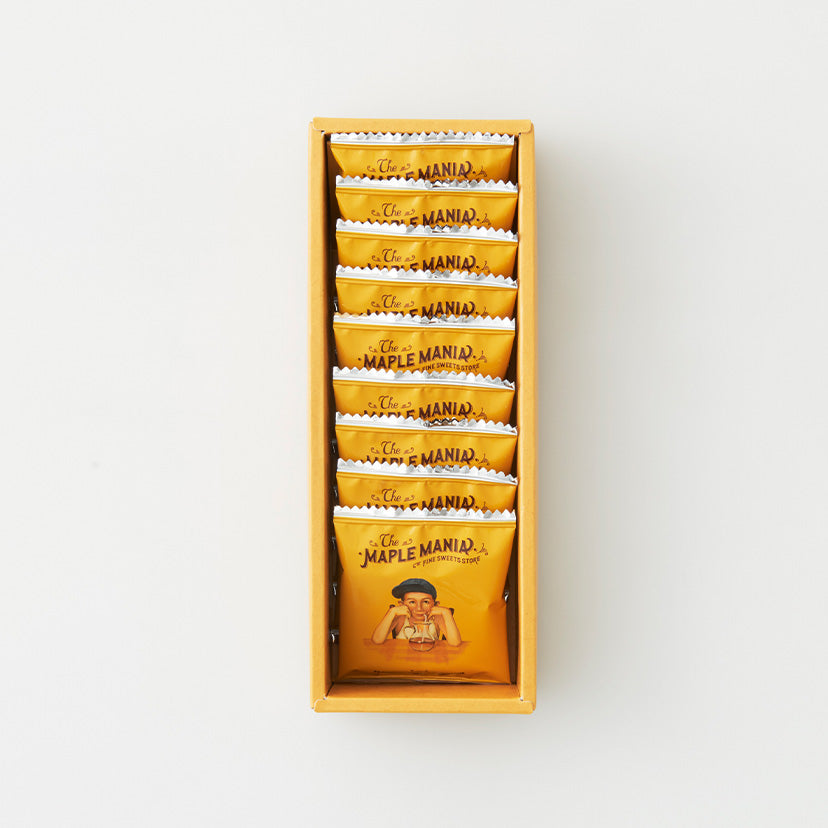 The MAPLE MANIA Maple Butter Cookies - 9 pieces