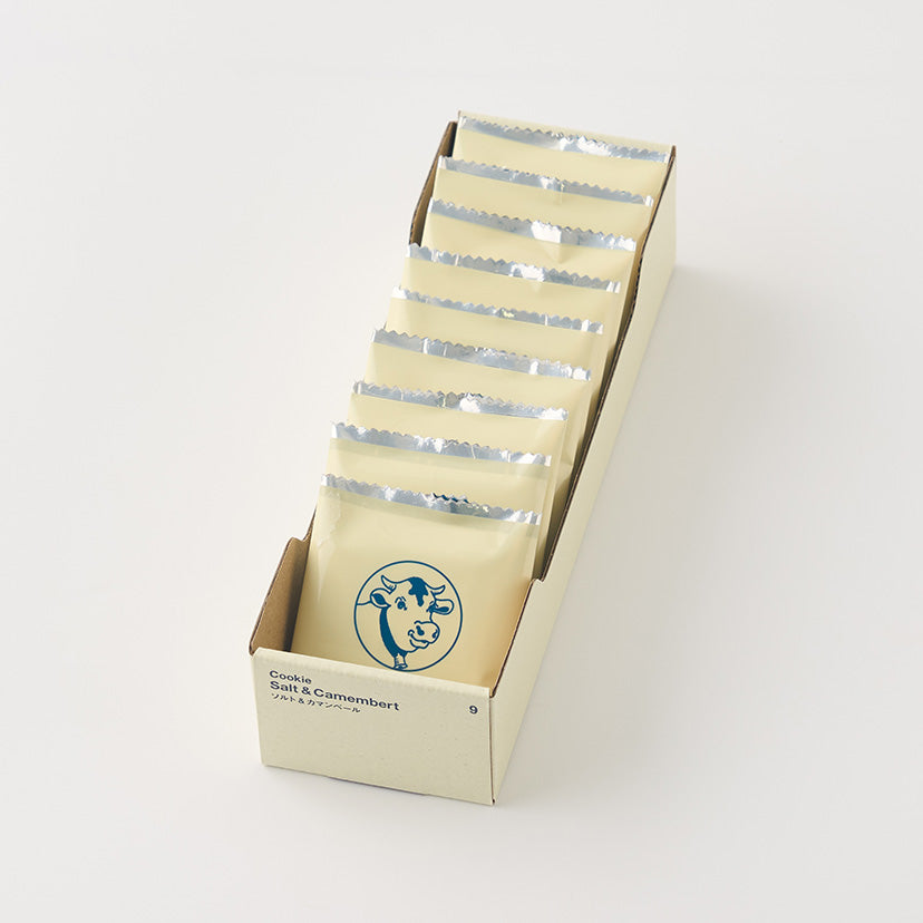 Tokyo Milk Cheese Factory Salt & Camembert Cookies - 9 pieces