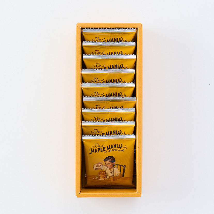 The MAPLE MANIA Maple Butter Cookies - 9 pieces