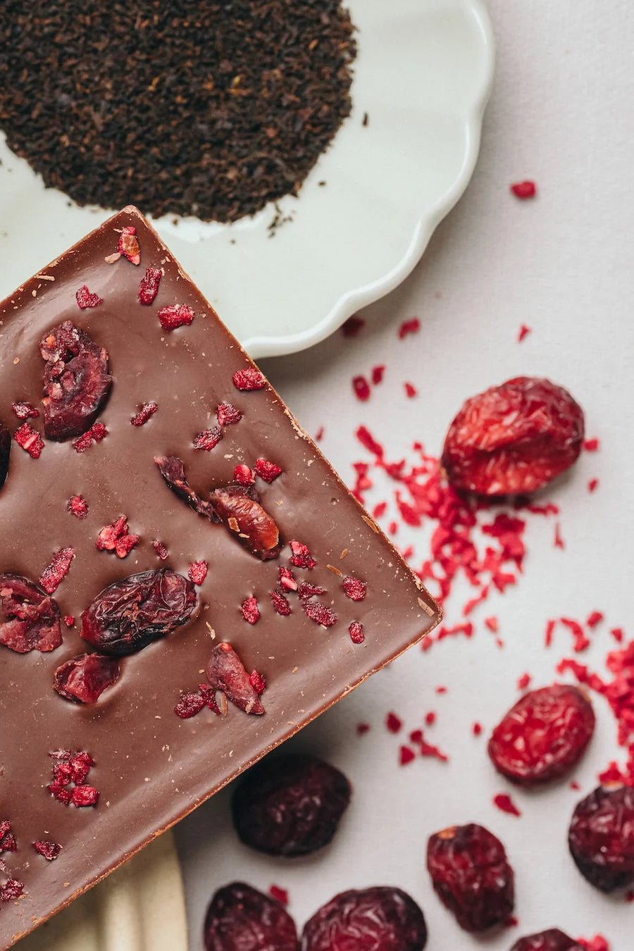 <SEASONAL LIMITED 2026> green bean to bar Chocolate Bar BERRY and TEA