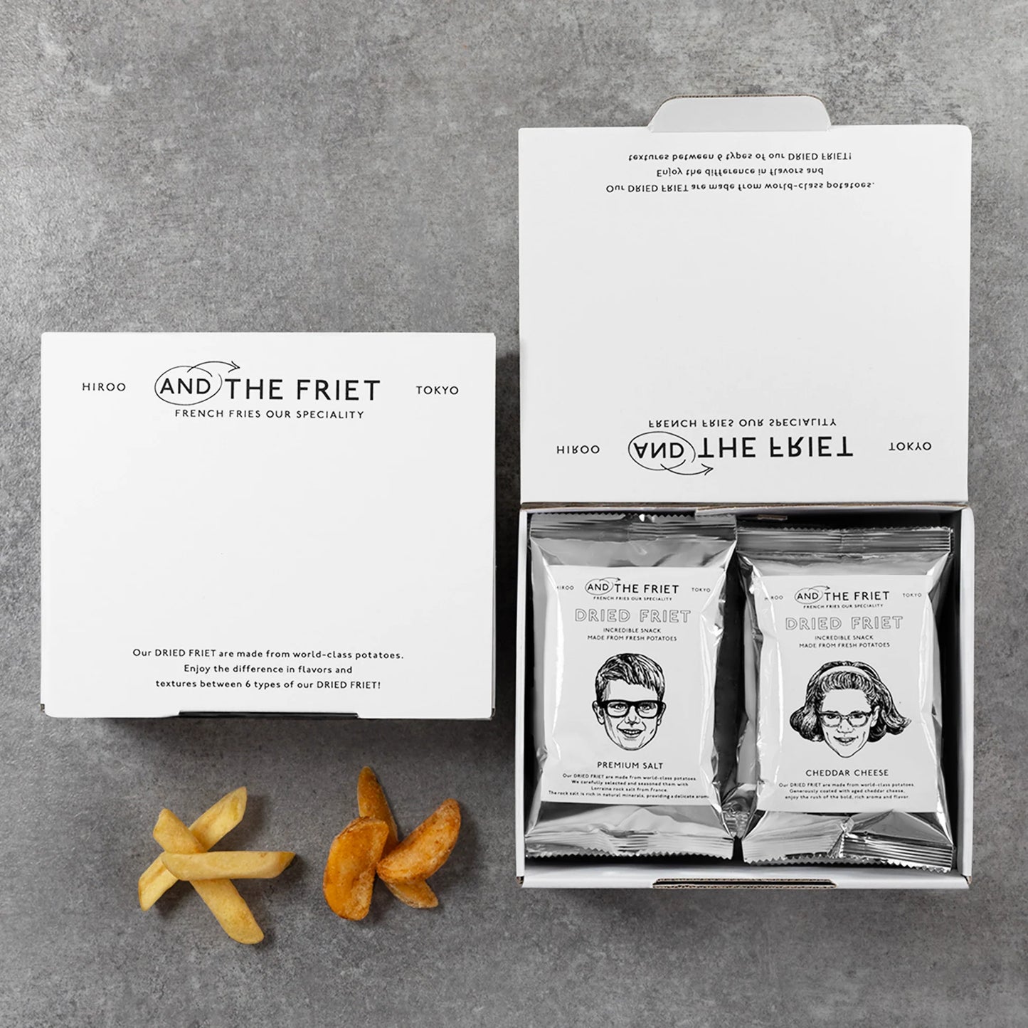 AND THE FRIET Thank You: Mini 6-Pack Gift Box
