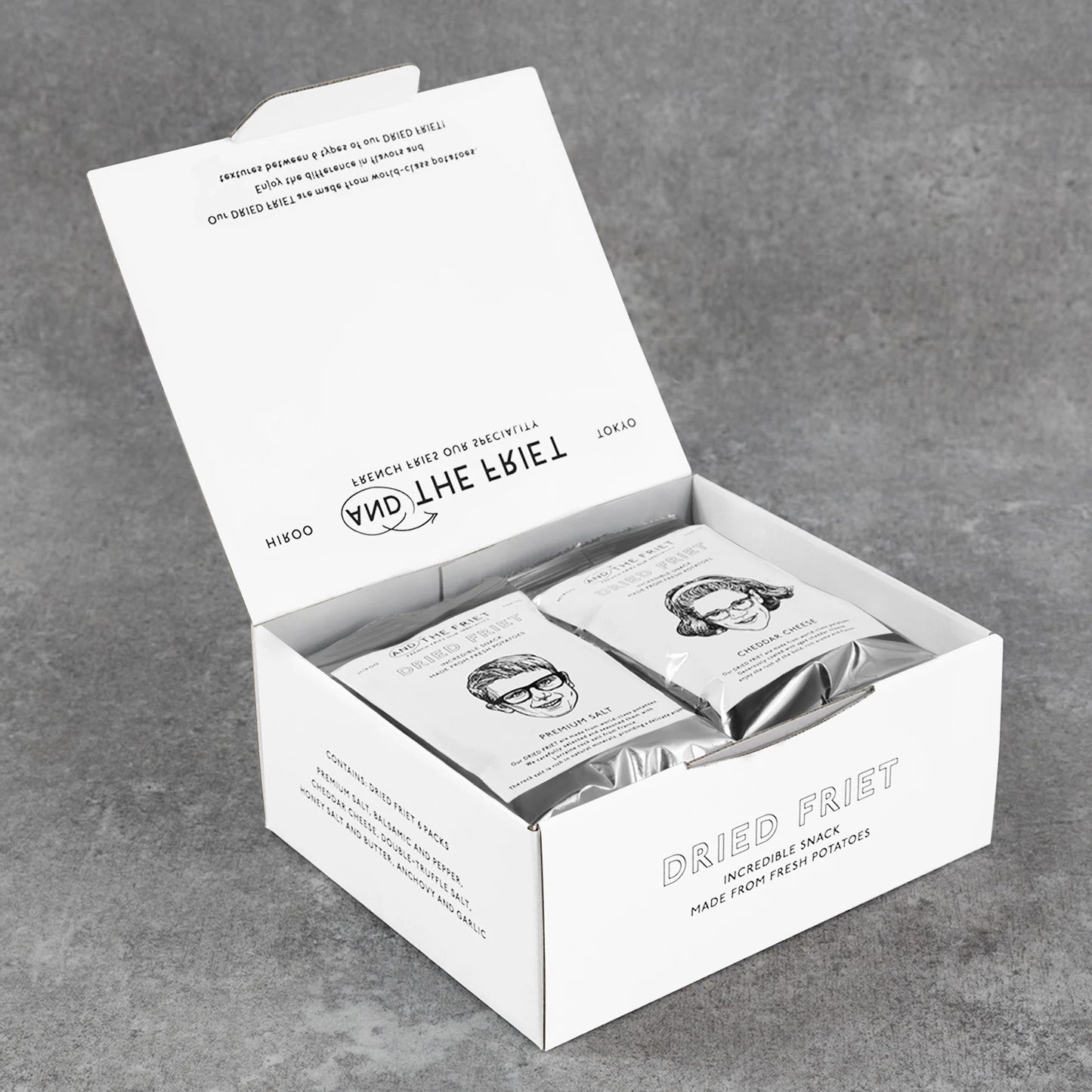 AND THE FRIET Thank You: Mini 6-Pack Gift Box