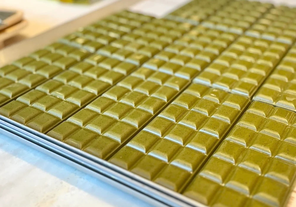 green bean to bar Chocolate Bar - Kyoto - Uji Matcha -