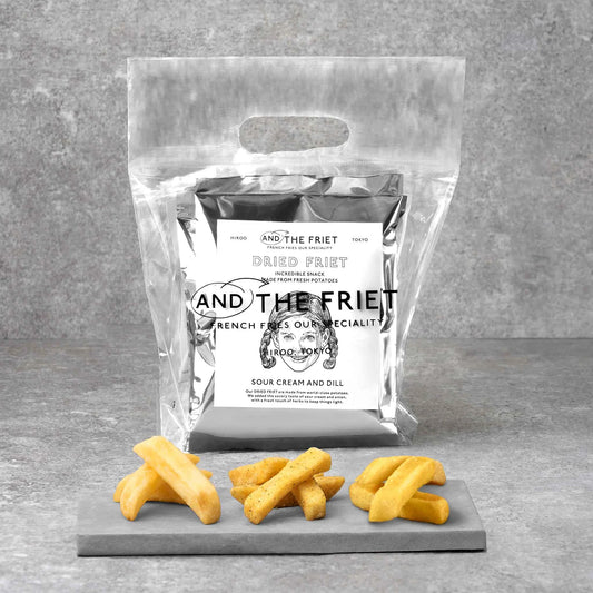 AND THE FRIET 3-PACK SOUR CREAM AND DILL GIFT BAG
