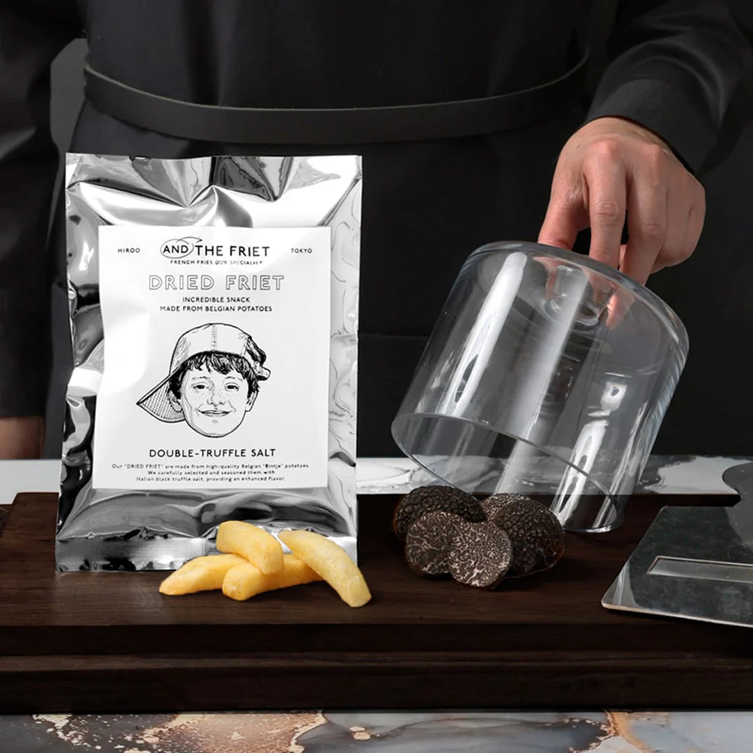 AND THE FRIET DOUBLE-TRUFFLE SALT