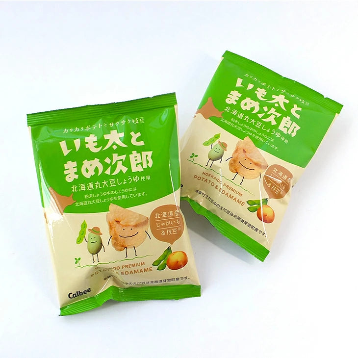 Calbee Jaga Pokkuru IMOTA & MAMEJIRO Soy Sauce