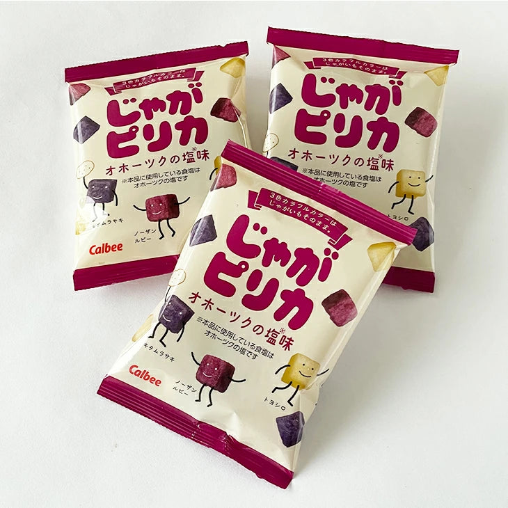 Calbee Jaga Pokkuru Jaga Pirika Okhotsk Sea Salt