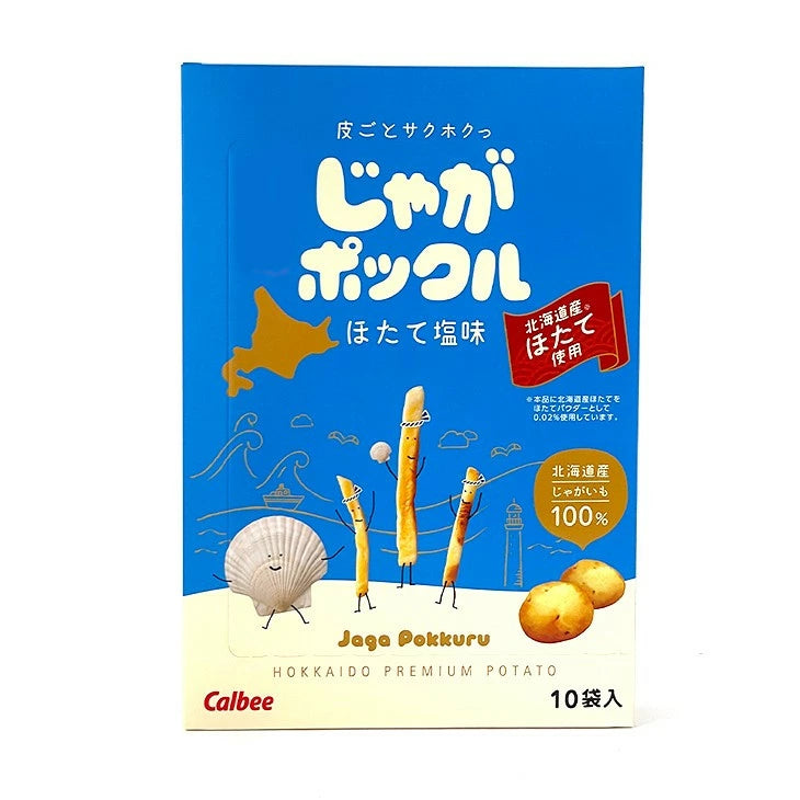 Calbee Jaga Pokkuru Savory Scallop Flavor