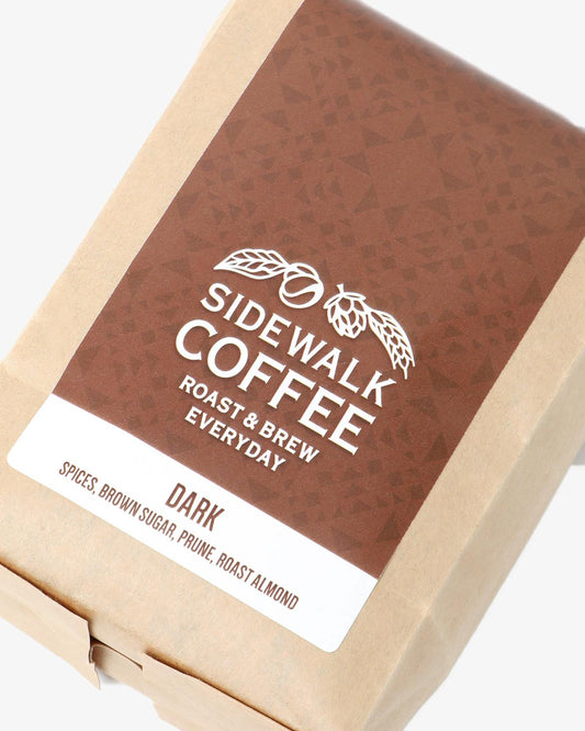 SIDEWALK COFFEE DARK COFFEE BEANS