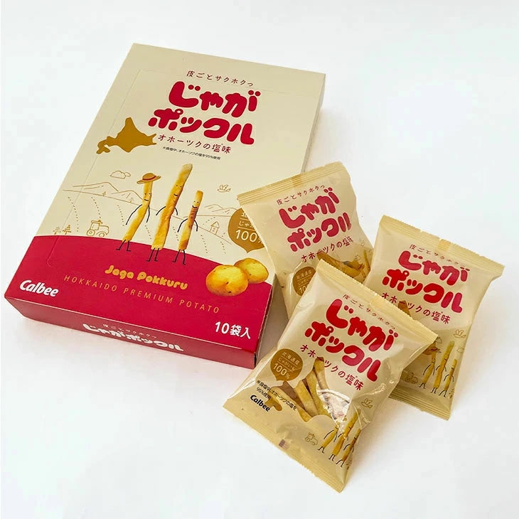 Calbee Jaga Pokkuru Okhotsk Sea Salt