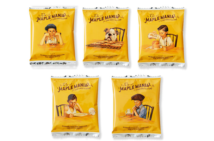 The MAPLE MANIA Maple Butter Cookies - 32 pieces