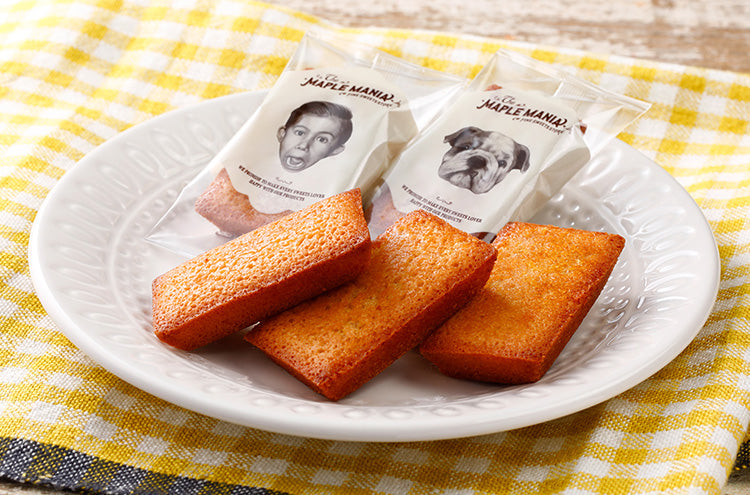 The MAPLE MANIA Maple Financier - 6 pieces